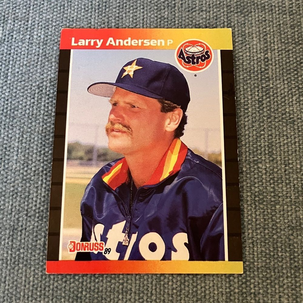1989 Donruss Houston Astros Baseball Card Trading Card